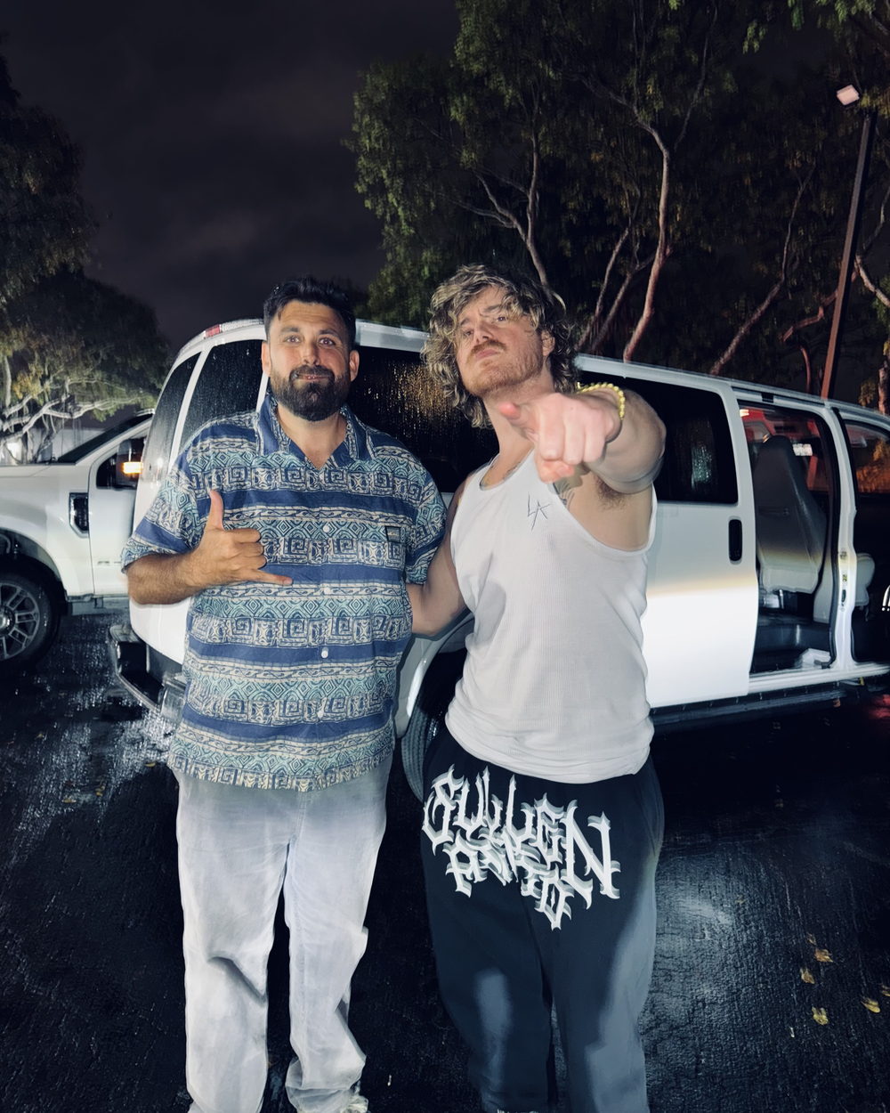 Kairo Reef with Jakob Nowell after the Boynton Beach show